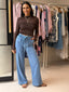 LILA DENIM PANT- MID BLUE