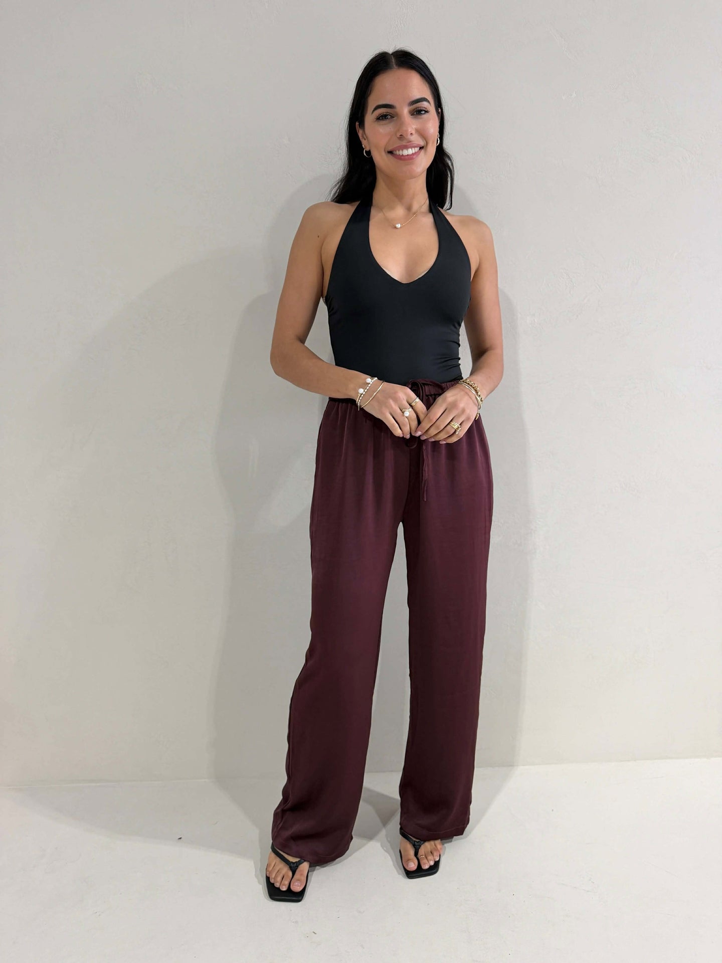 TAYLOR SATIN PANT