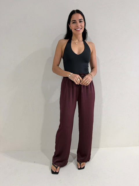 TAYLOR SATIN PANT