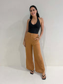JUDE LINEN PANT- BRONZE