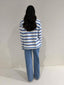 CINDY STRIPE RUGBY TOP