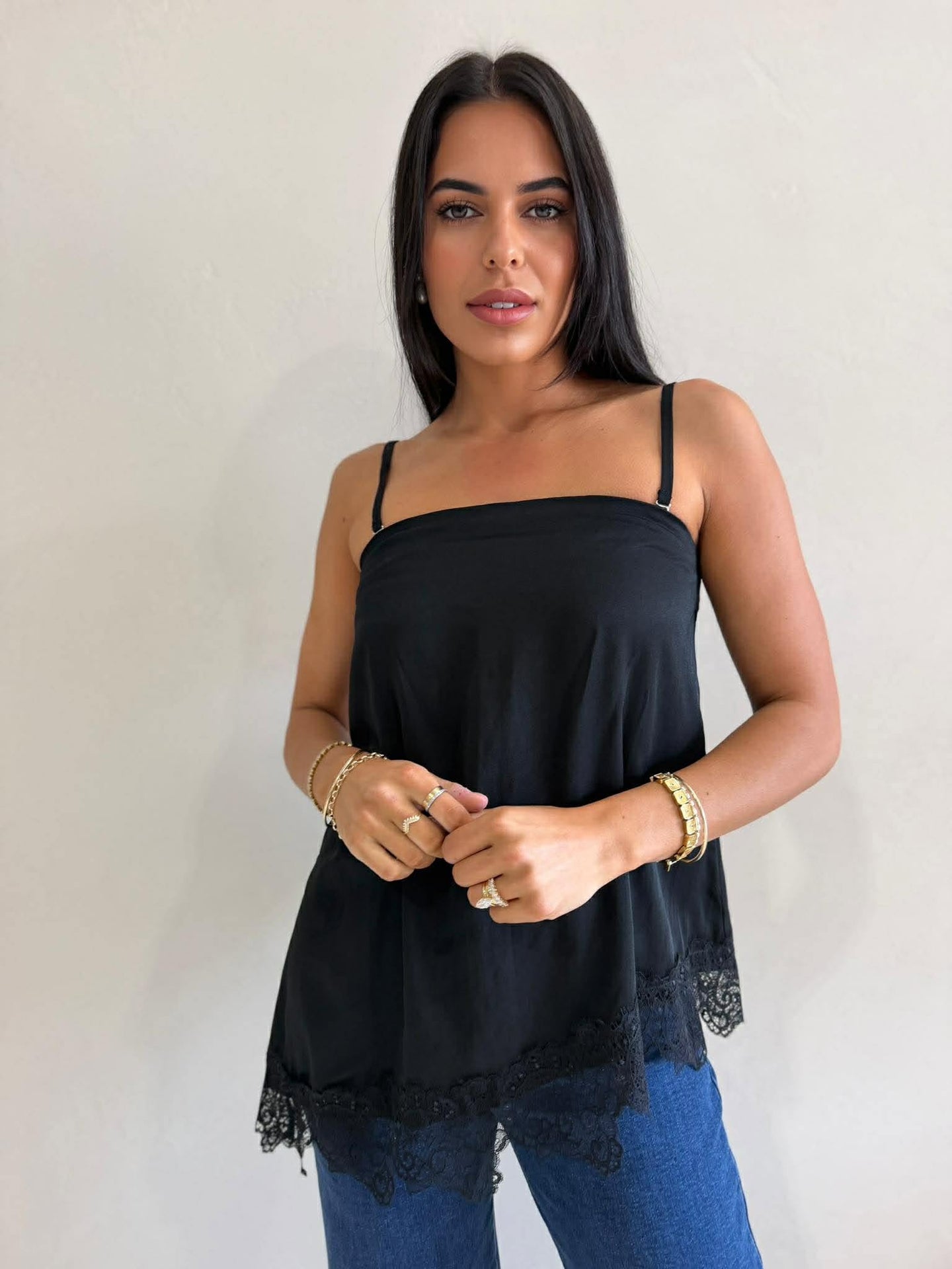 ELLEN TOP- BLACK