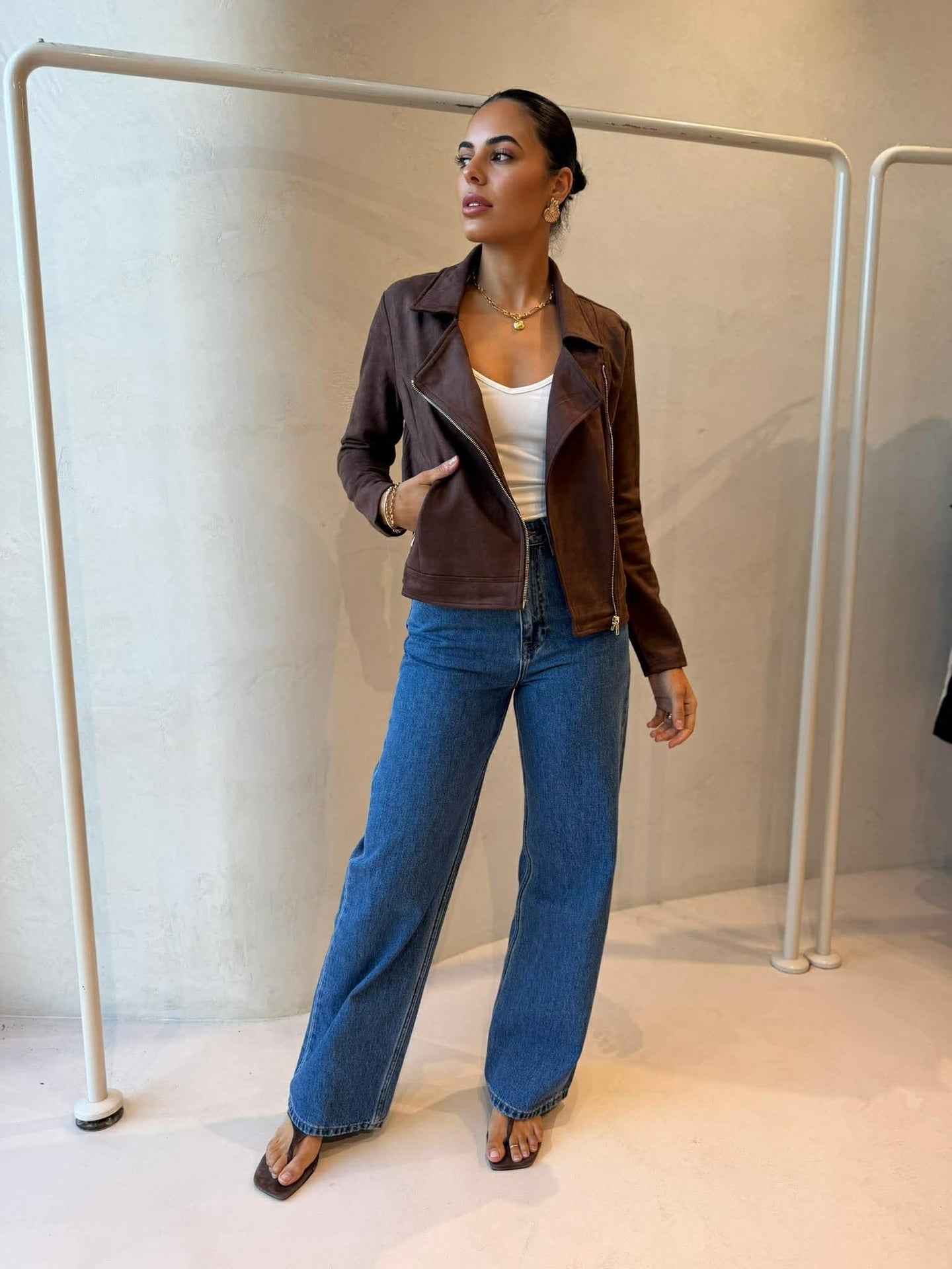 SUEDE JACKET