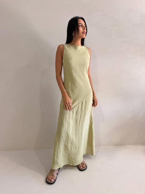 brandy maxi dress BRANDY MAXI DRESS - DIAZ AQUA