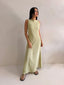 BRANDY MAXI DRESS - PISTACHIO