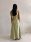 BRANDY MAXI DRESS - PISTACHIO