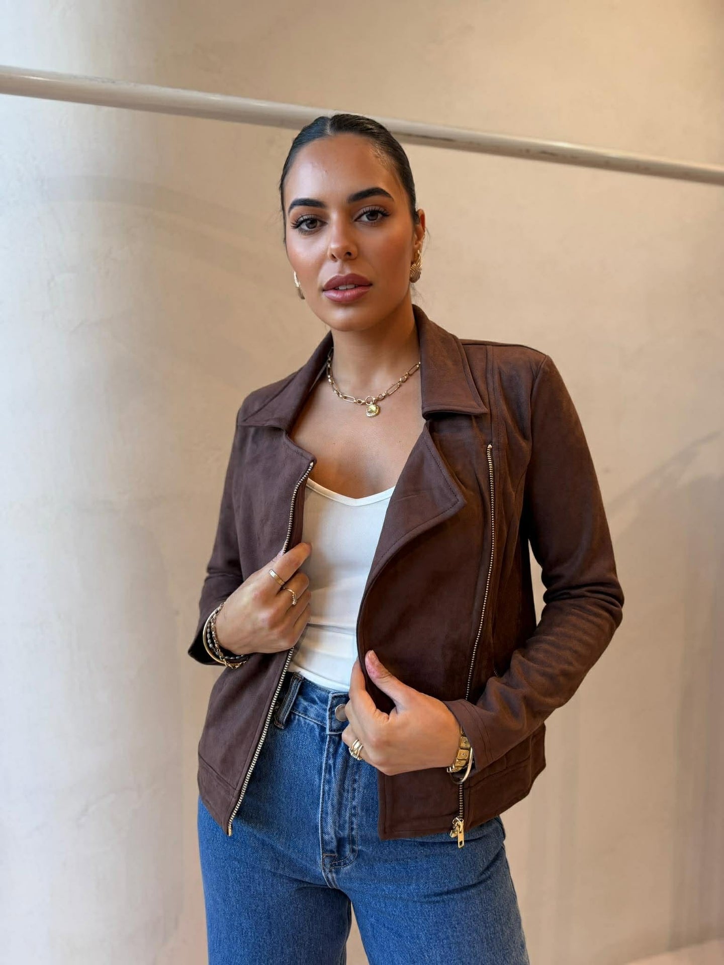 SUEDE JACKET
