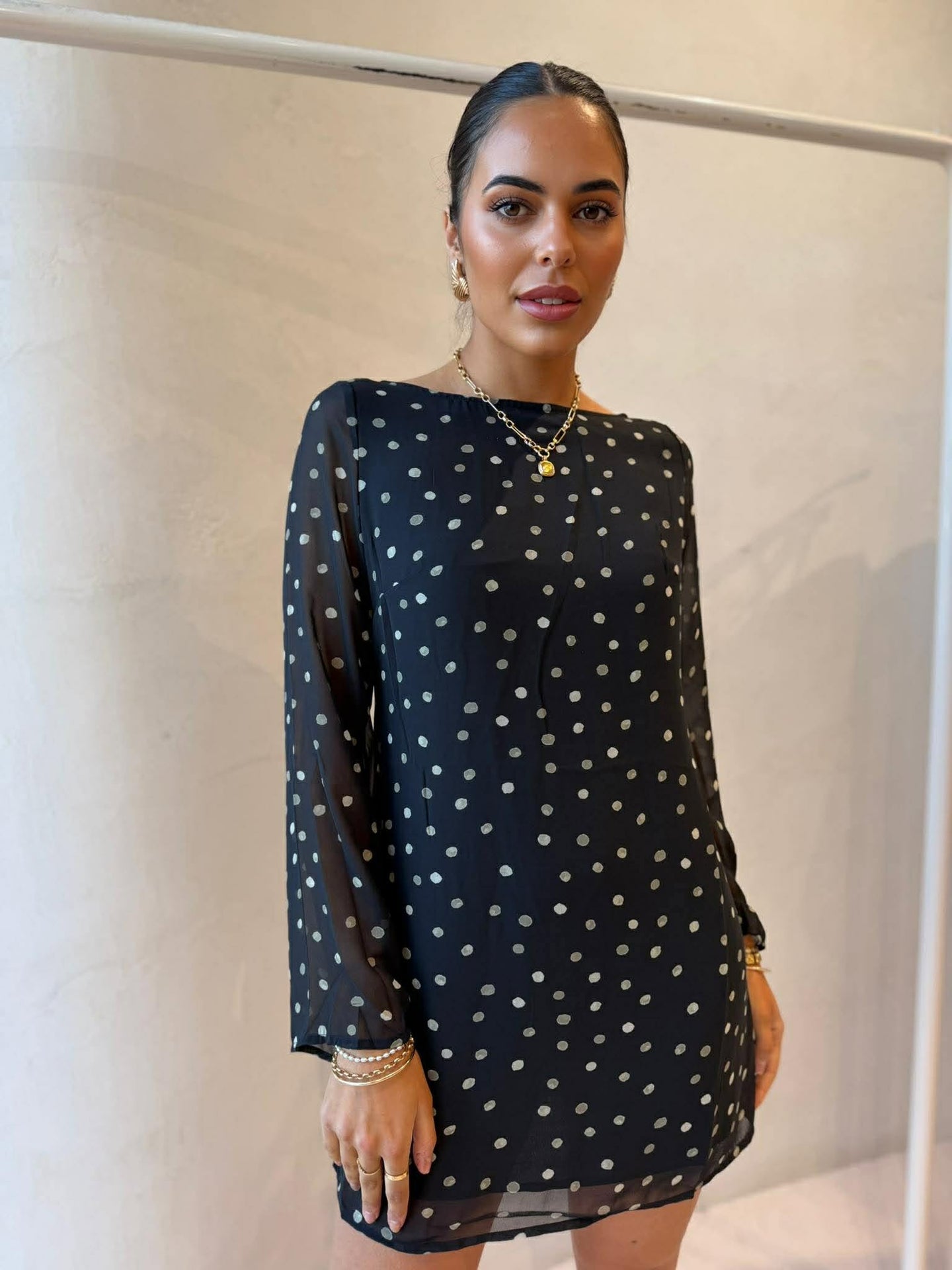 GRACE LONG SLEEVE MINI
