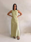 BRANDY MAXI DRESS - PISTACHIO