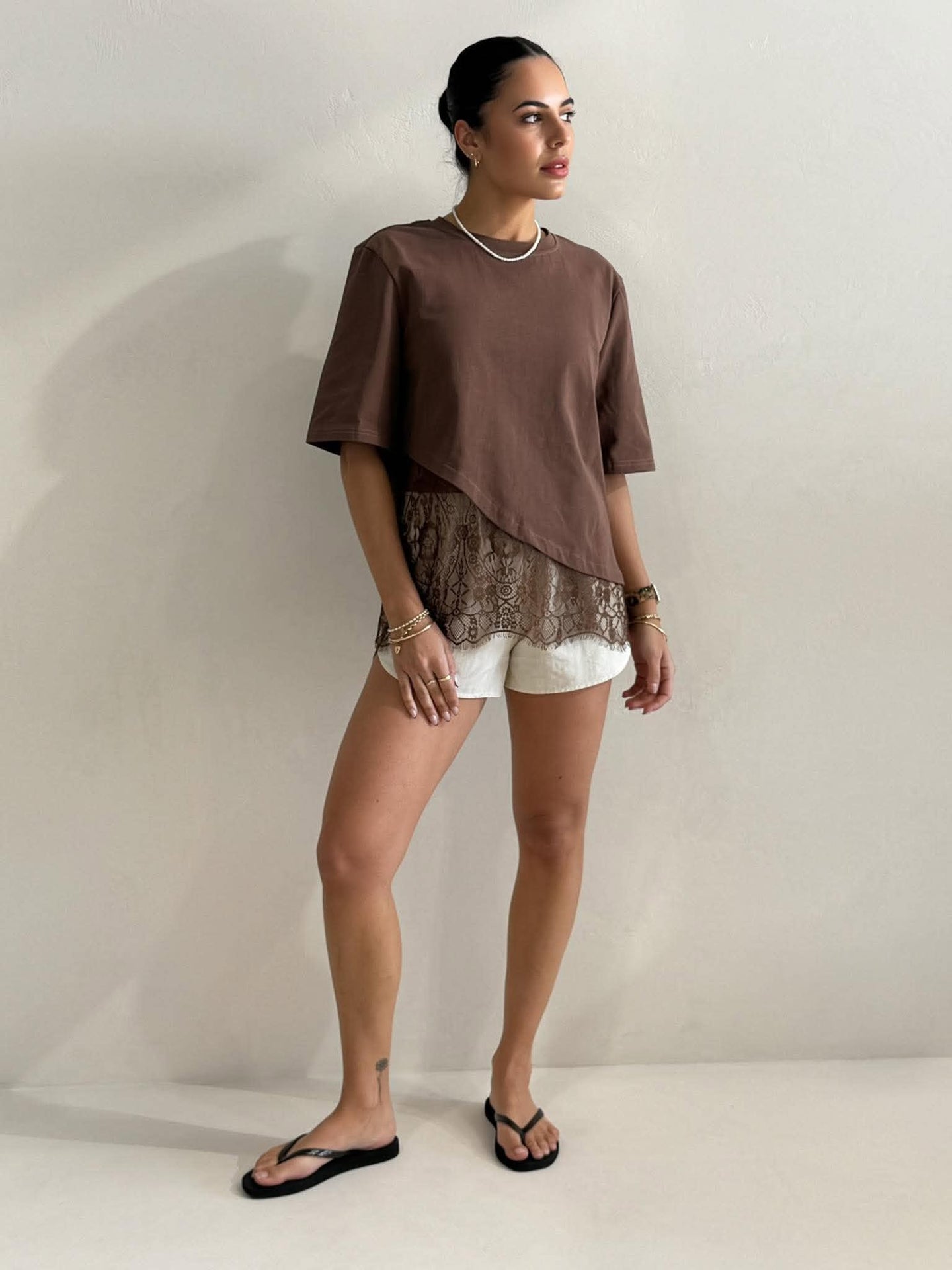 BRONNY LACE TEE