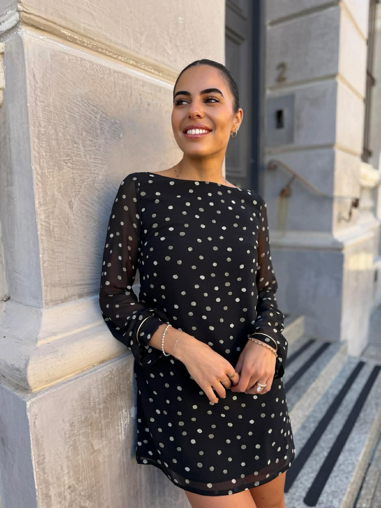 GRACE LONG SLEEVE MINI