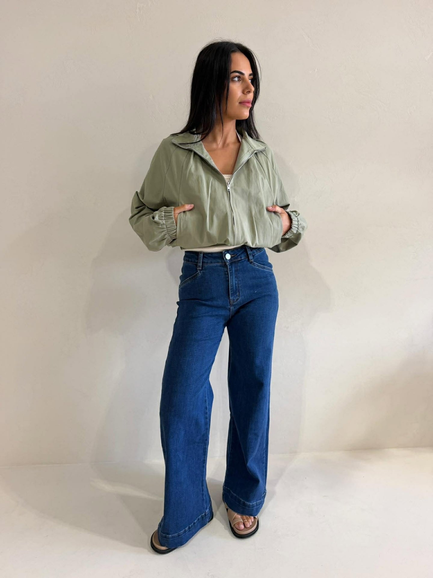 SANTOS JACKET-SAGE