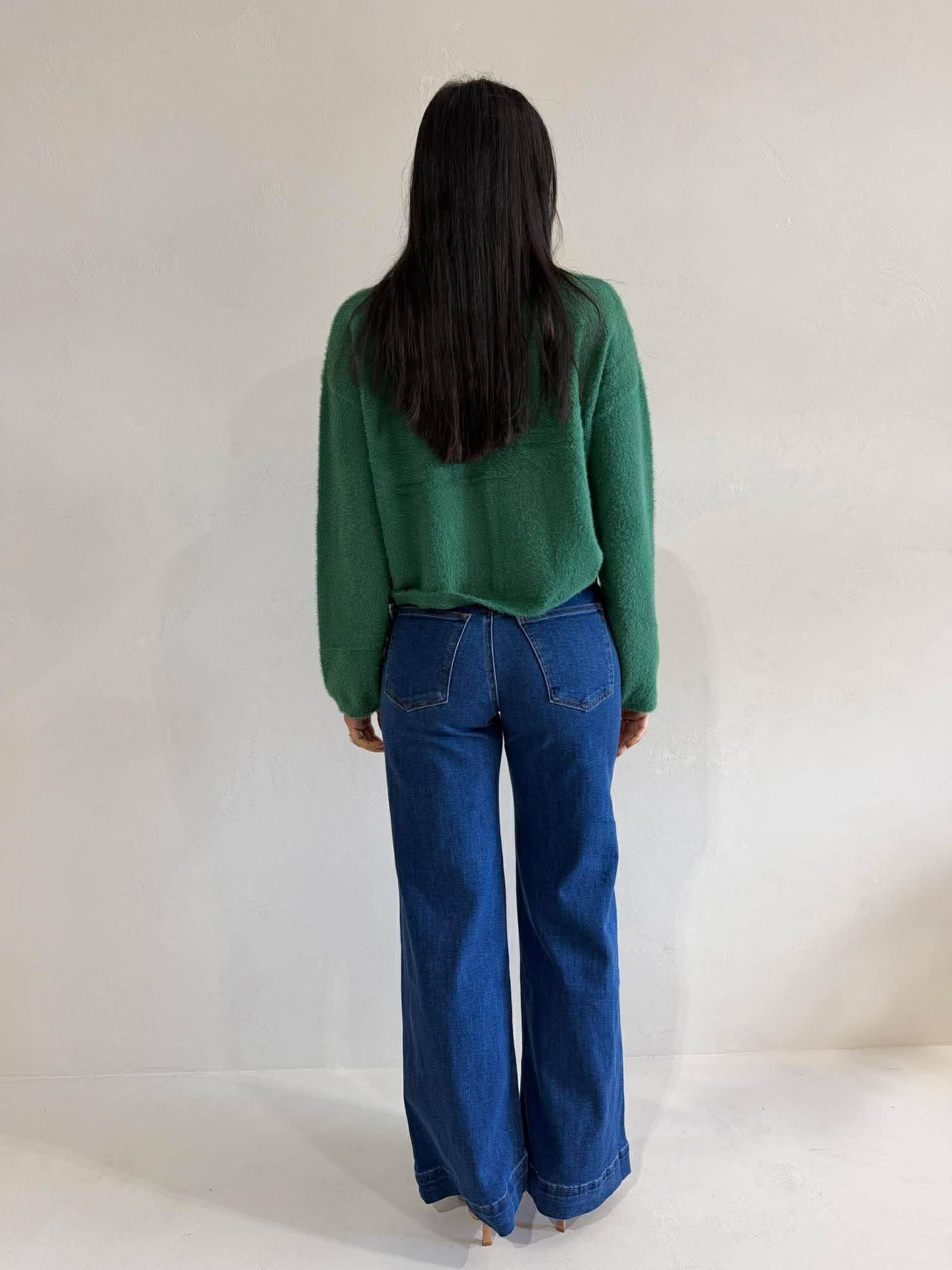 DANNI KNIT - FORREST GREEN