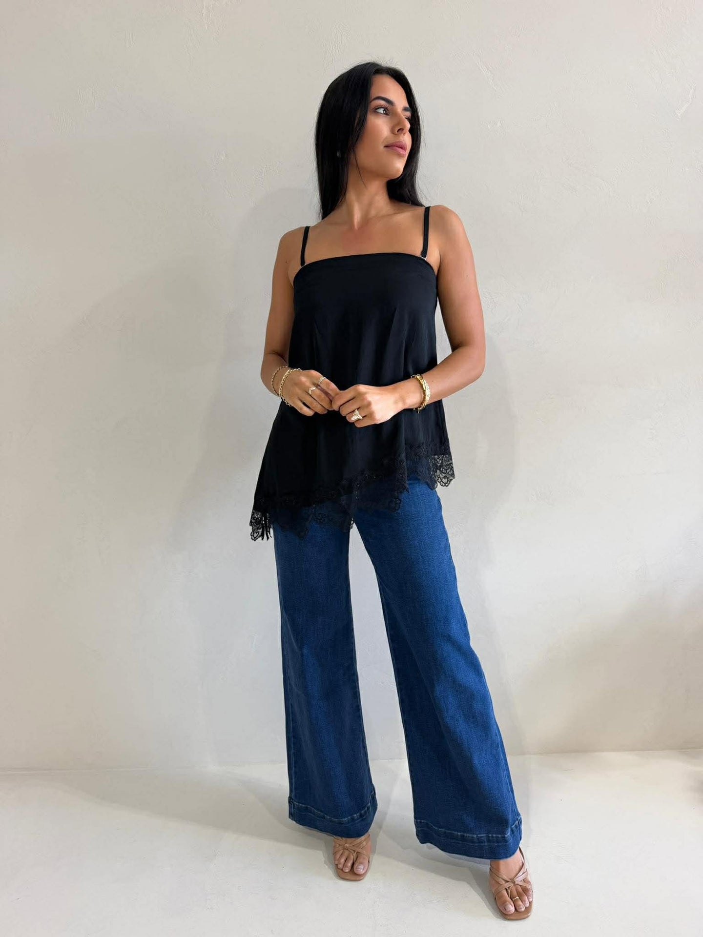 ELLEN TOP- BLACK