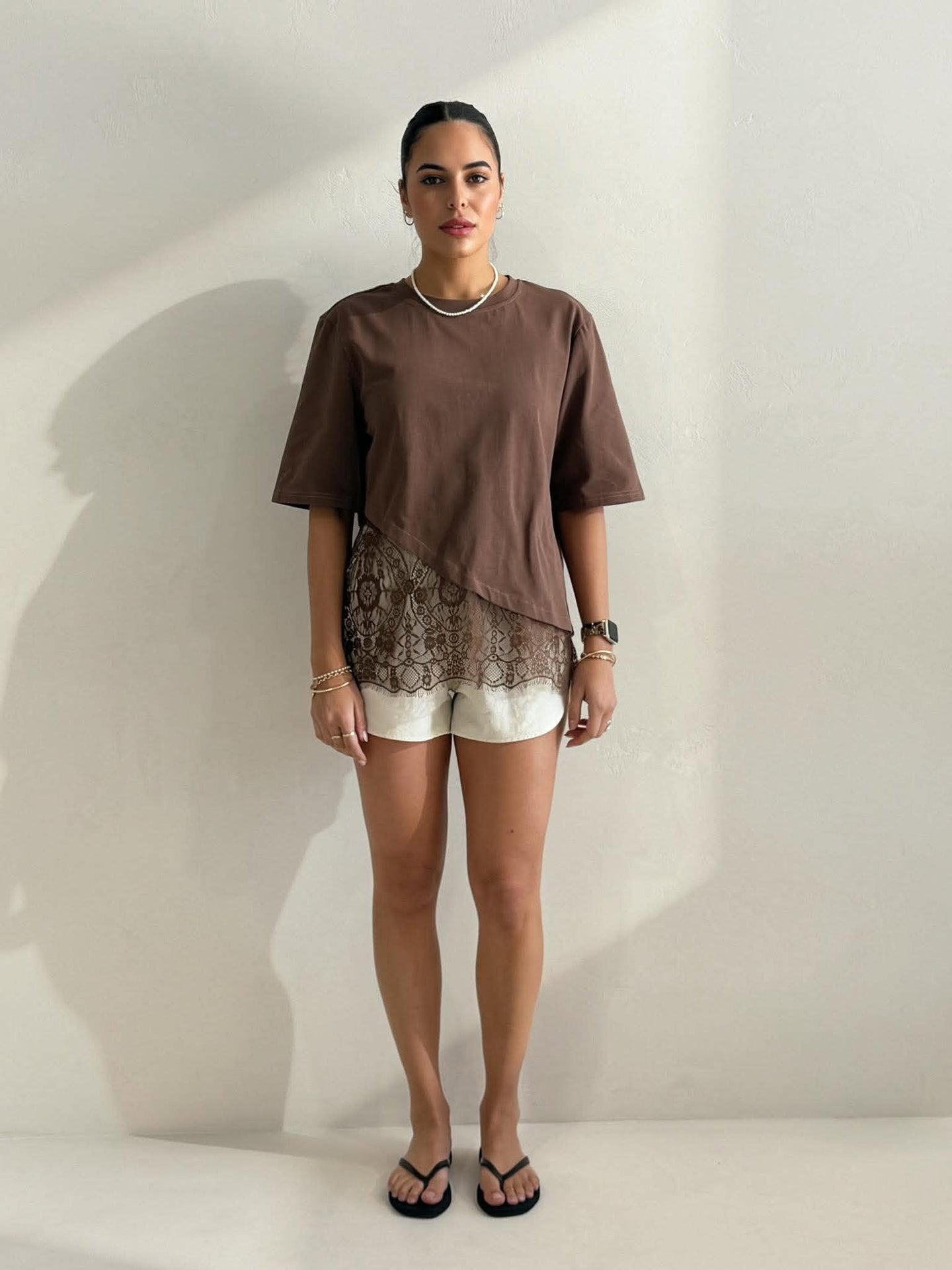 BRONNY LACE TEE
