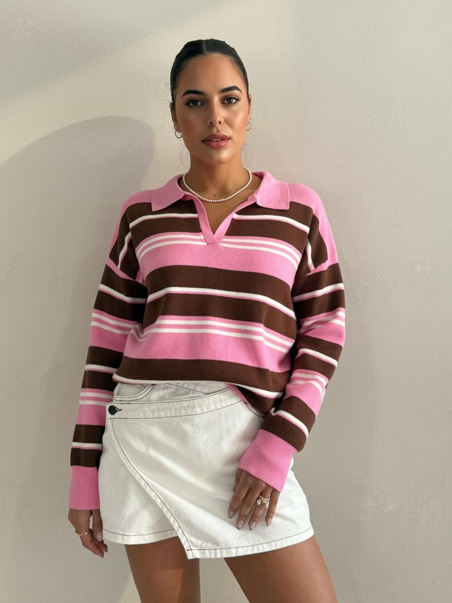 LENNI MINI SKORT- VINTAGE WHITE