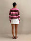LENNI MINI SKORT- VINTAGE WHITE