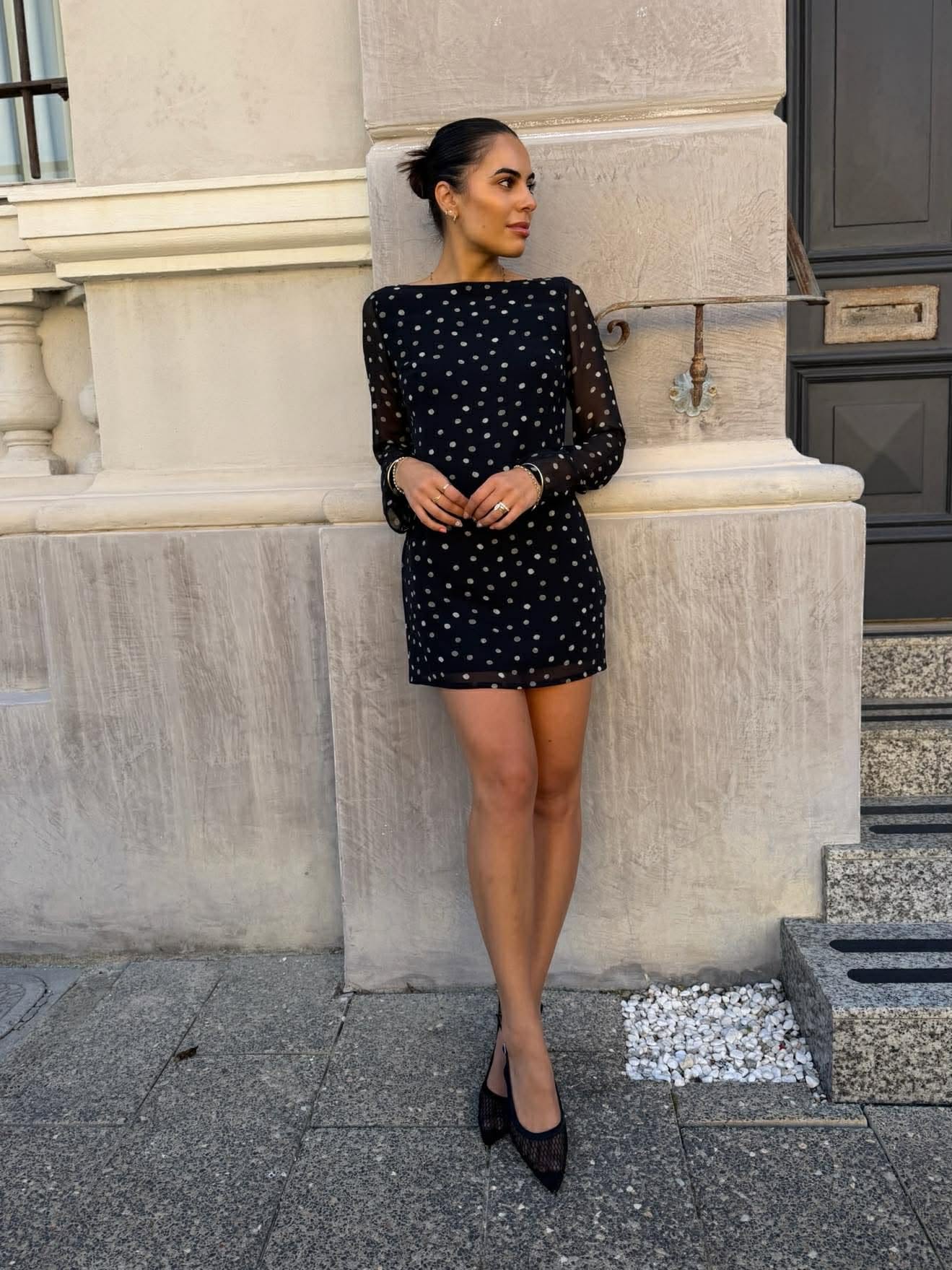 GRACE LONG SLEEVE MINI