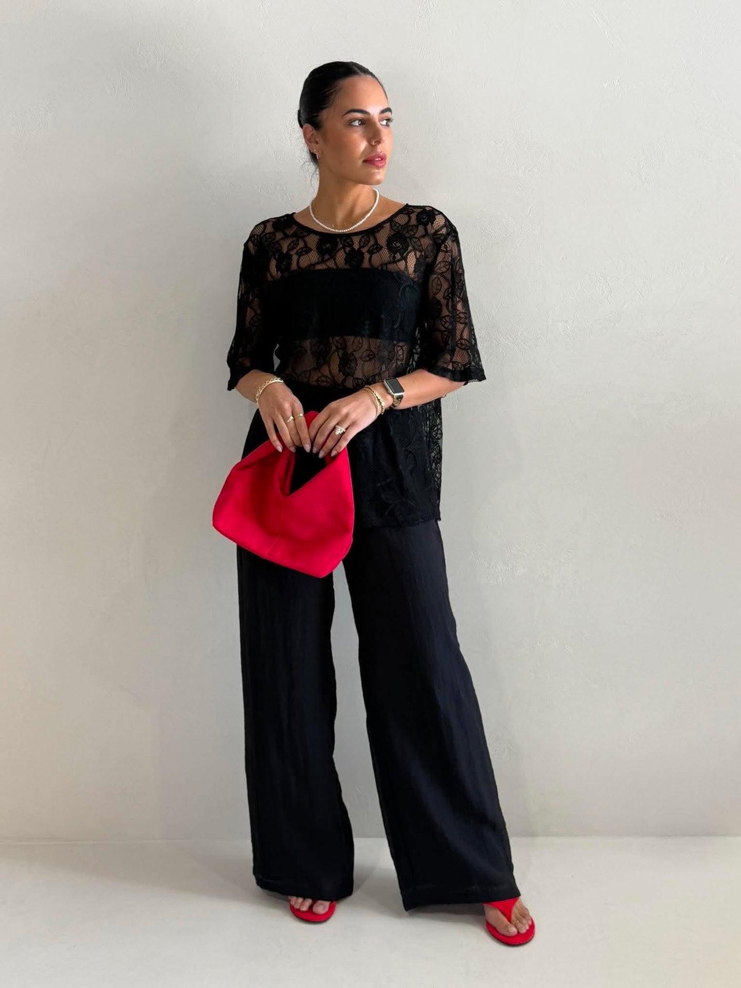 BETHANY LACE TEE