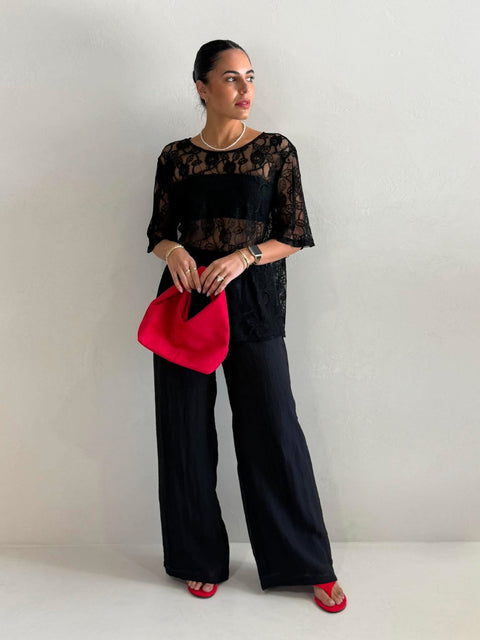 BETHANY LACE TEE