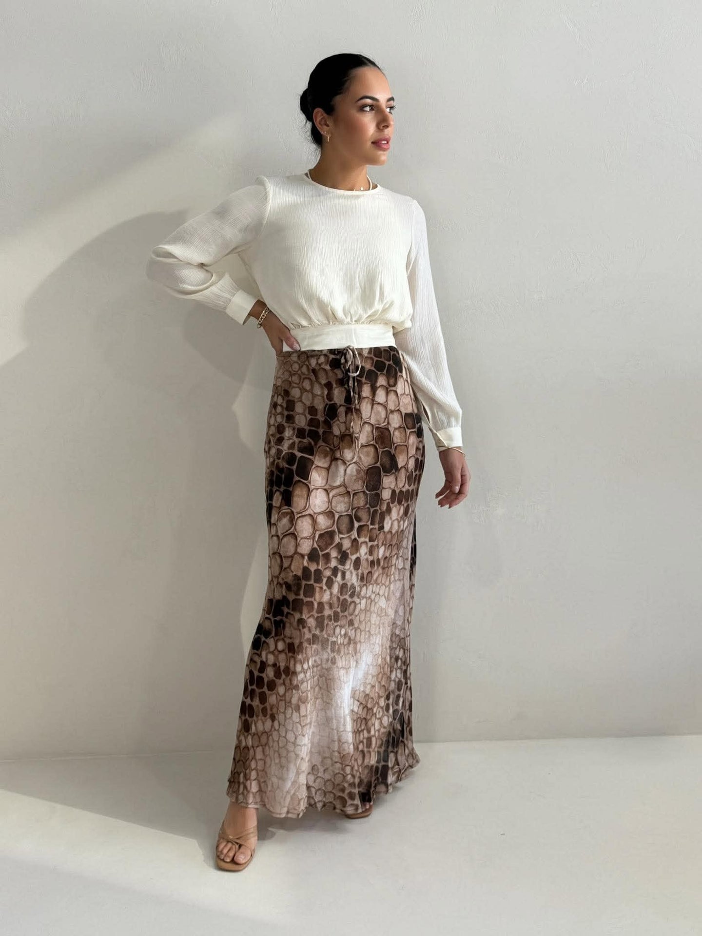 TIANA BLOUSE - CREAM