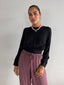 TIANA BLOUSE - BLACK