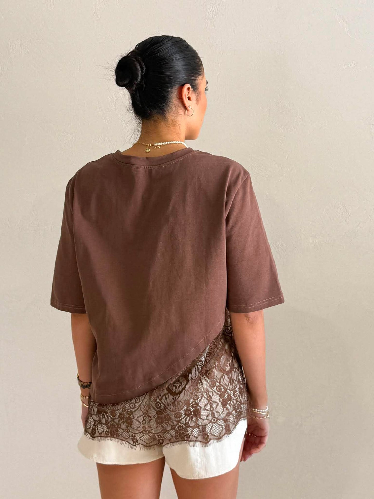 BRONNY LACE TEE