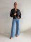 LUXE BOMBER JACKET CHOCOLATE