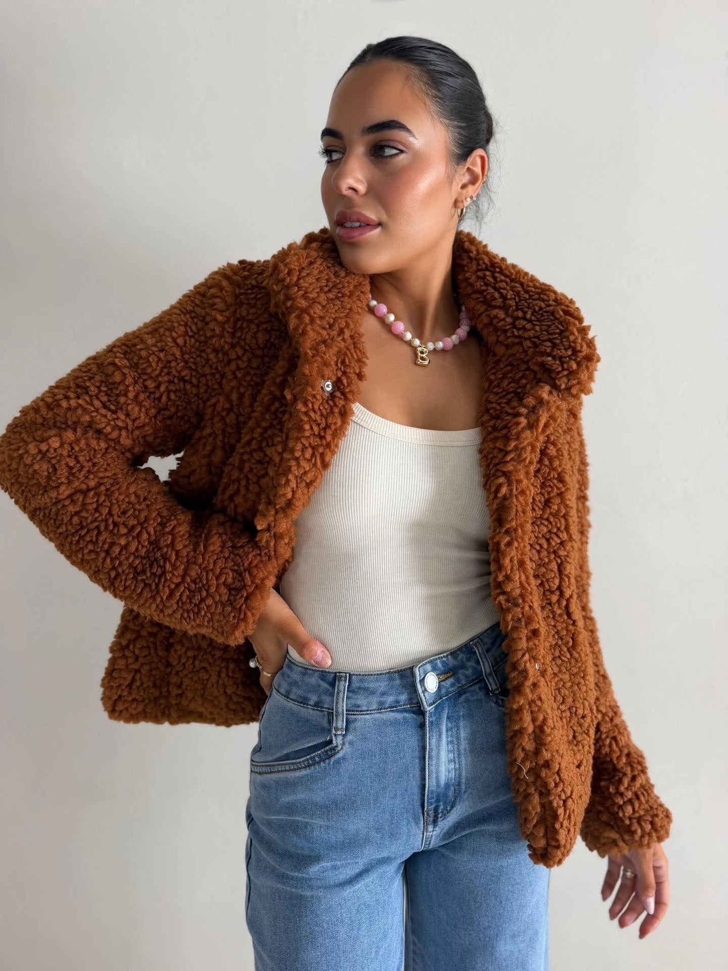 BAILEY JACKET -CHESTNUT