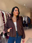 ZAKNI JACKET -BROWN