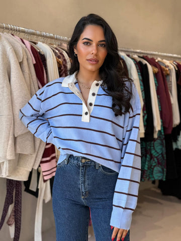 JESSA RUGBY KNIT