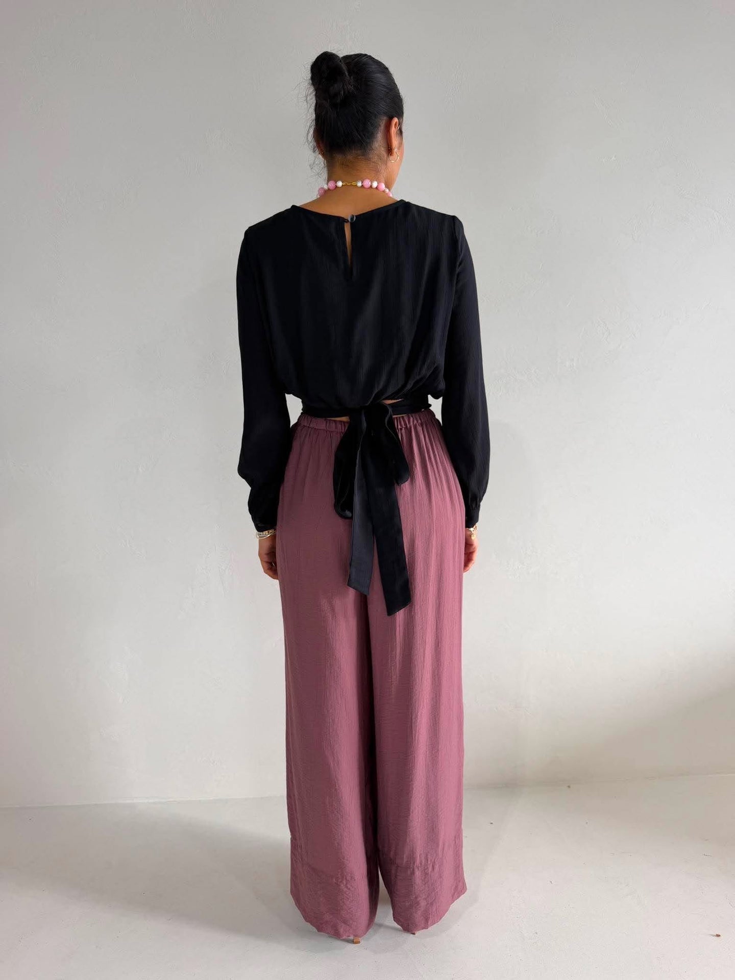 TIANA BLOUSE - BLACK