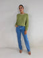 TAPE BOAT KNIT - SAGE