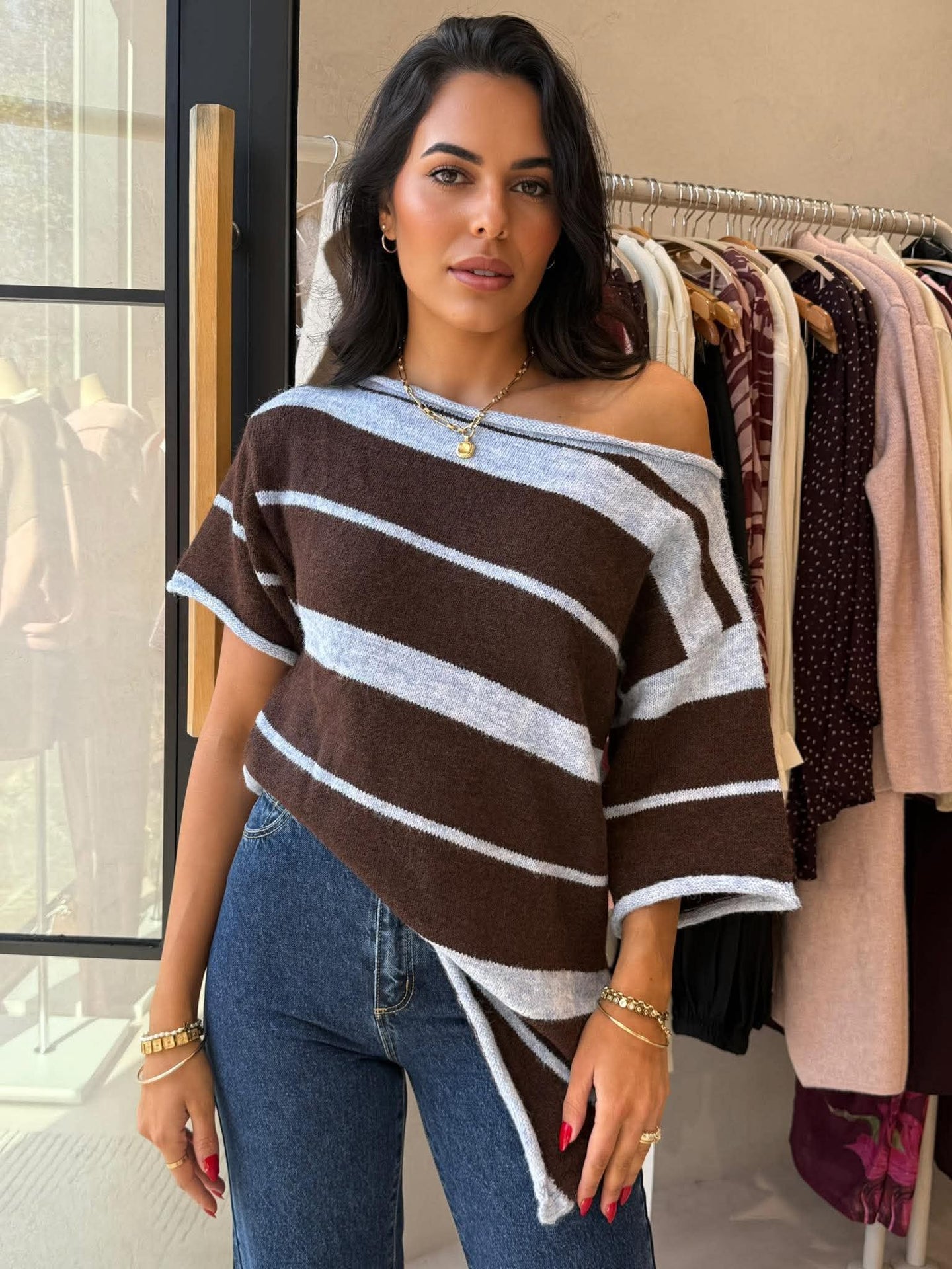 ADELAIDE STRIPE KNIT