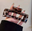 OLIVIA HAIR CLIP-GREY SHELL