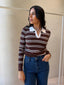 CHOC POLO KNIT