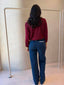 TAPE BOAT KNIT -PORT