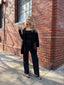 JACQUI WIDE LEG JEAN - BLACK