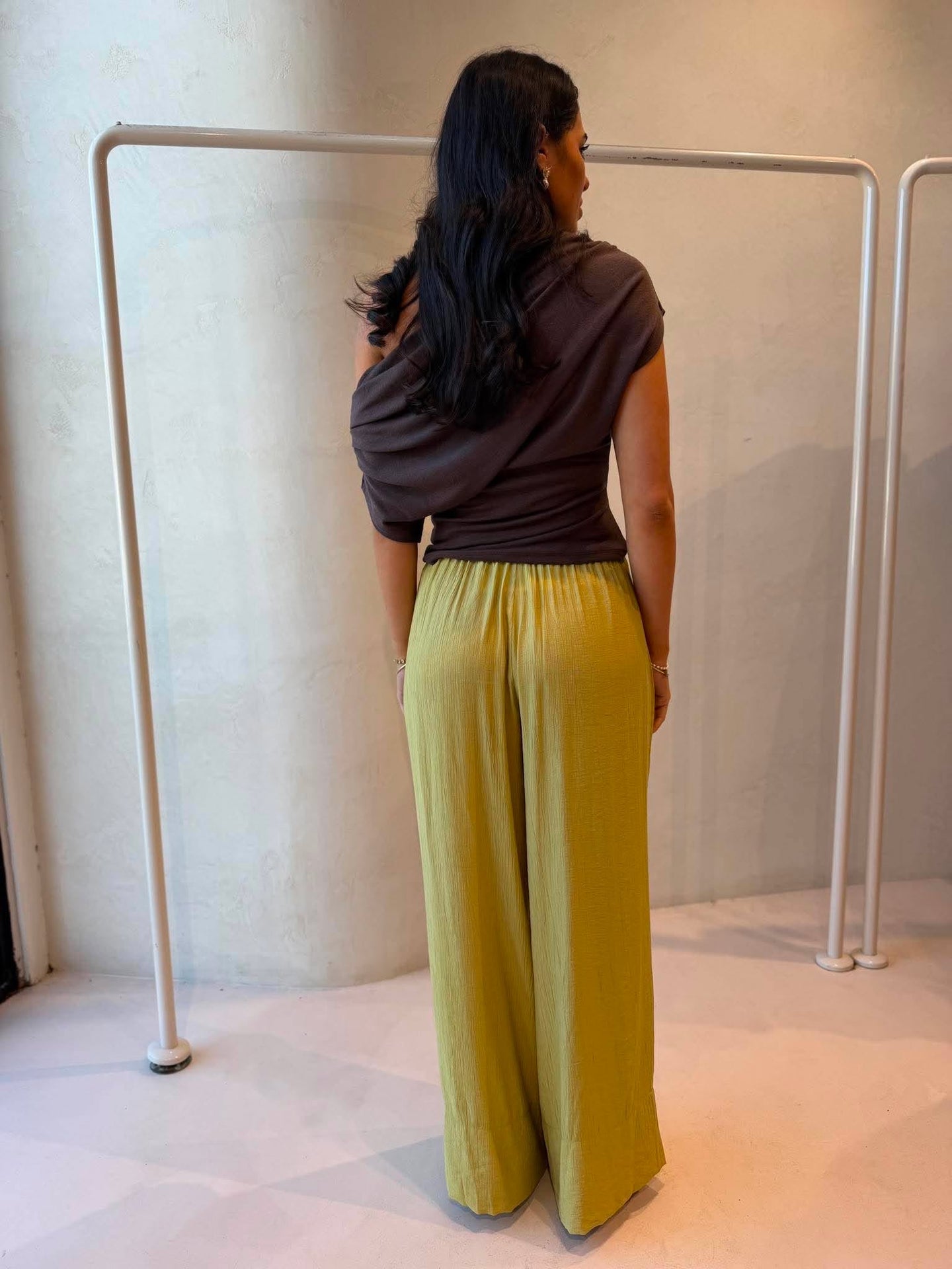 SIENNA PANT- CHARTREUSE