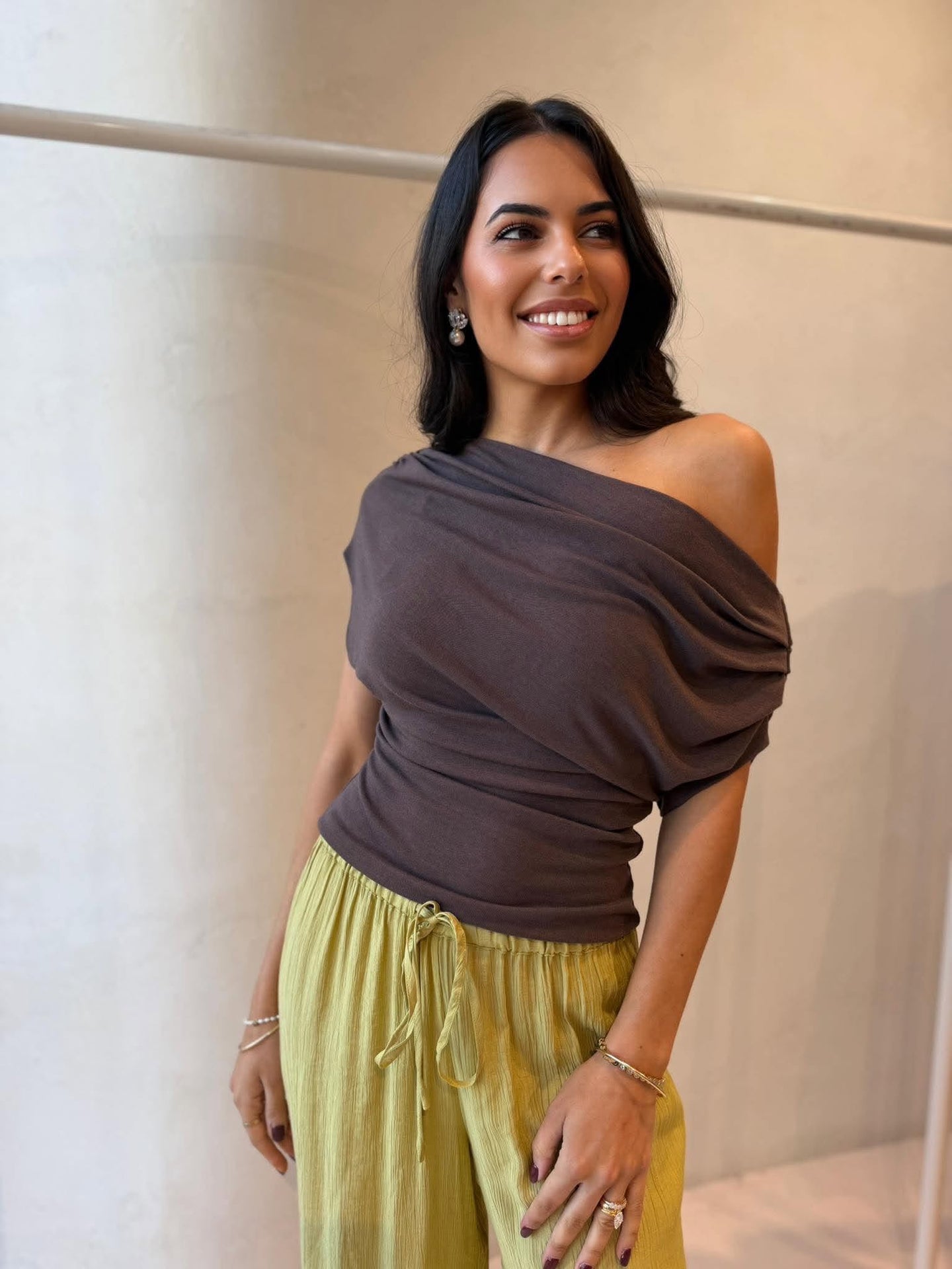 SIENNA PANT- CHARTREUSE