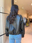 SOFT FAUX LEATHER- BLACK