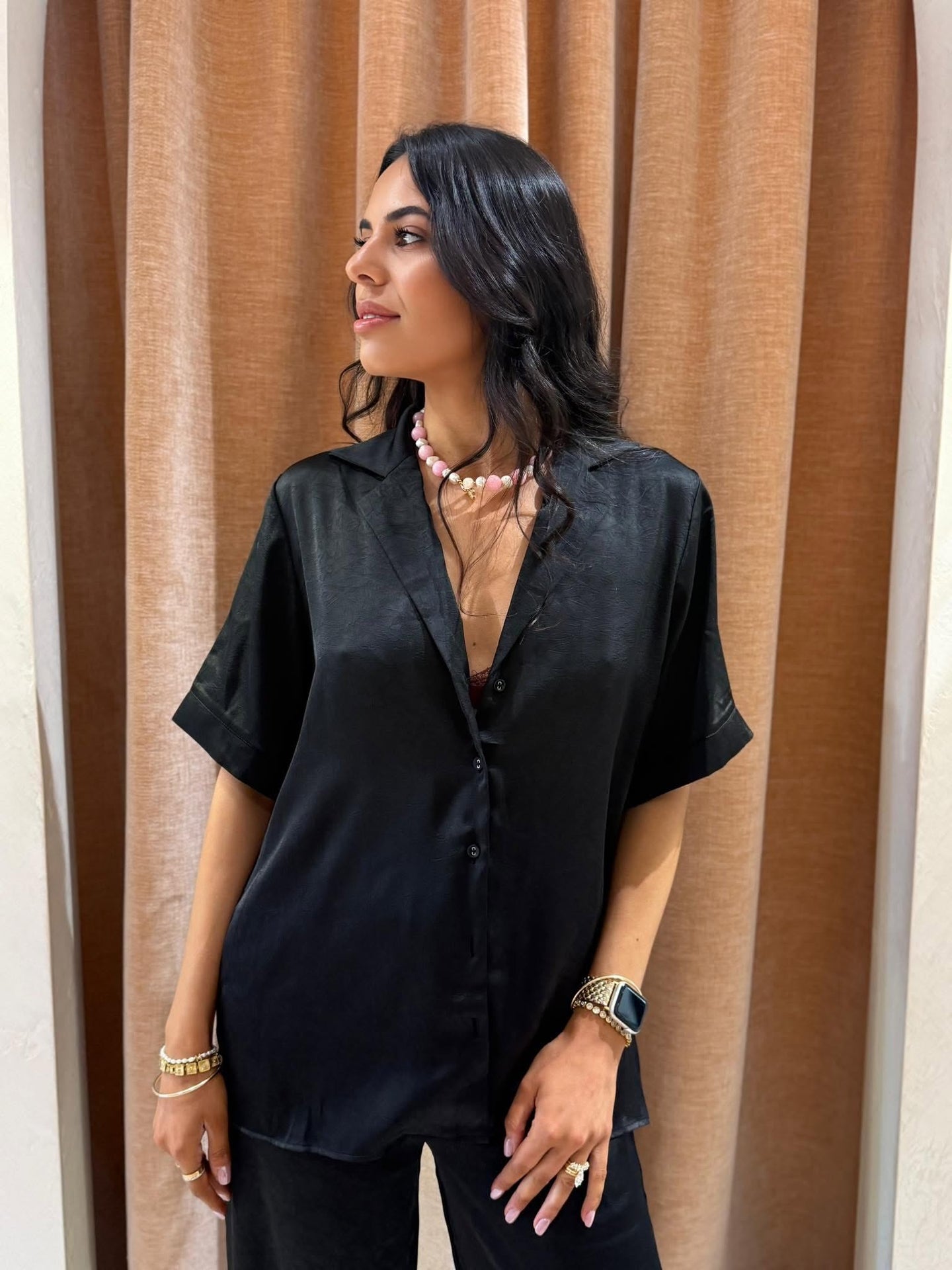 PAM SHIRT- BLACK