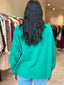 VACANZA LONG SLEEVE TEE SEA GREEN