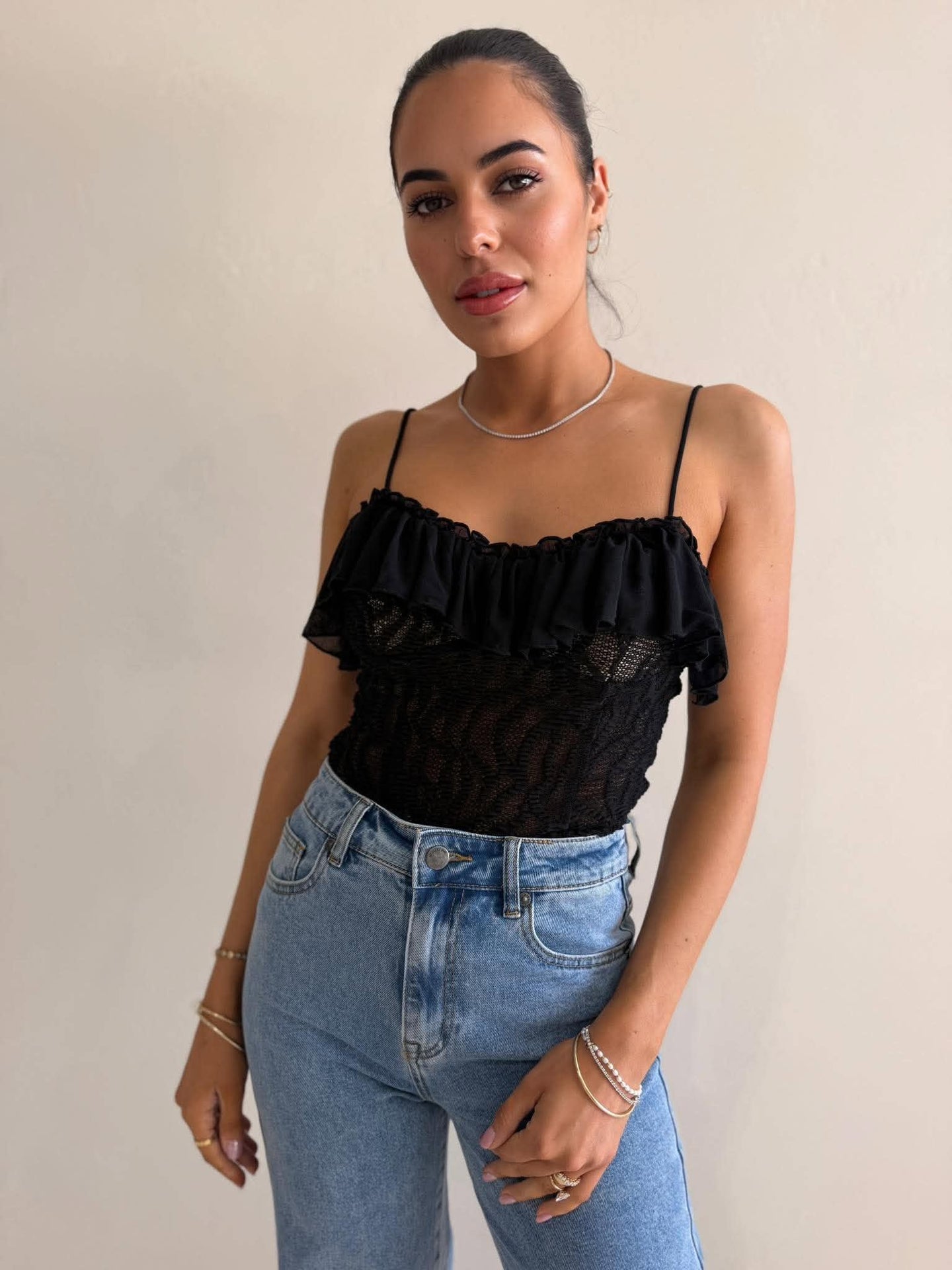 MILA BODYSUIT- BLACK