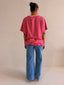 SOLEL EMB STRIPE TEE