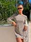LELANI MINI DRESS- CABANA STRIPE