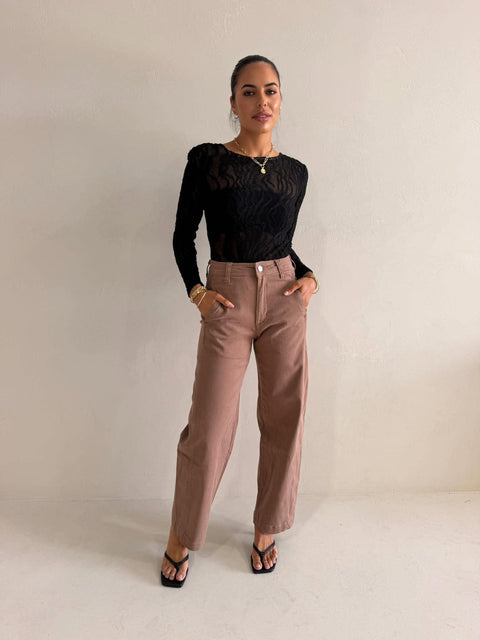 JAMARI BODYSUIT-BLACK