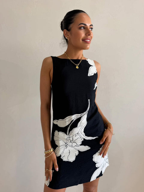 VEDA MINI SHIFT DRESS