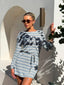 LELANI MINI DRESS- NAUTIC STRIPE