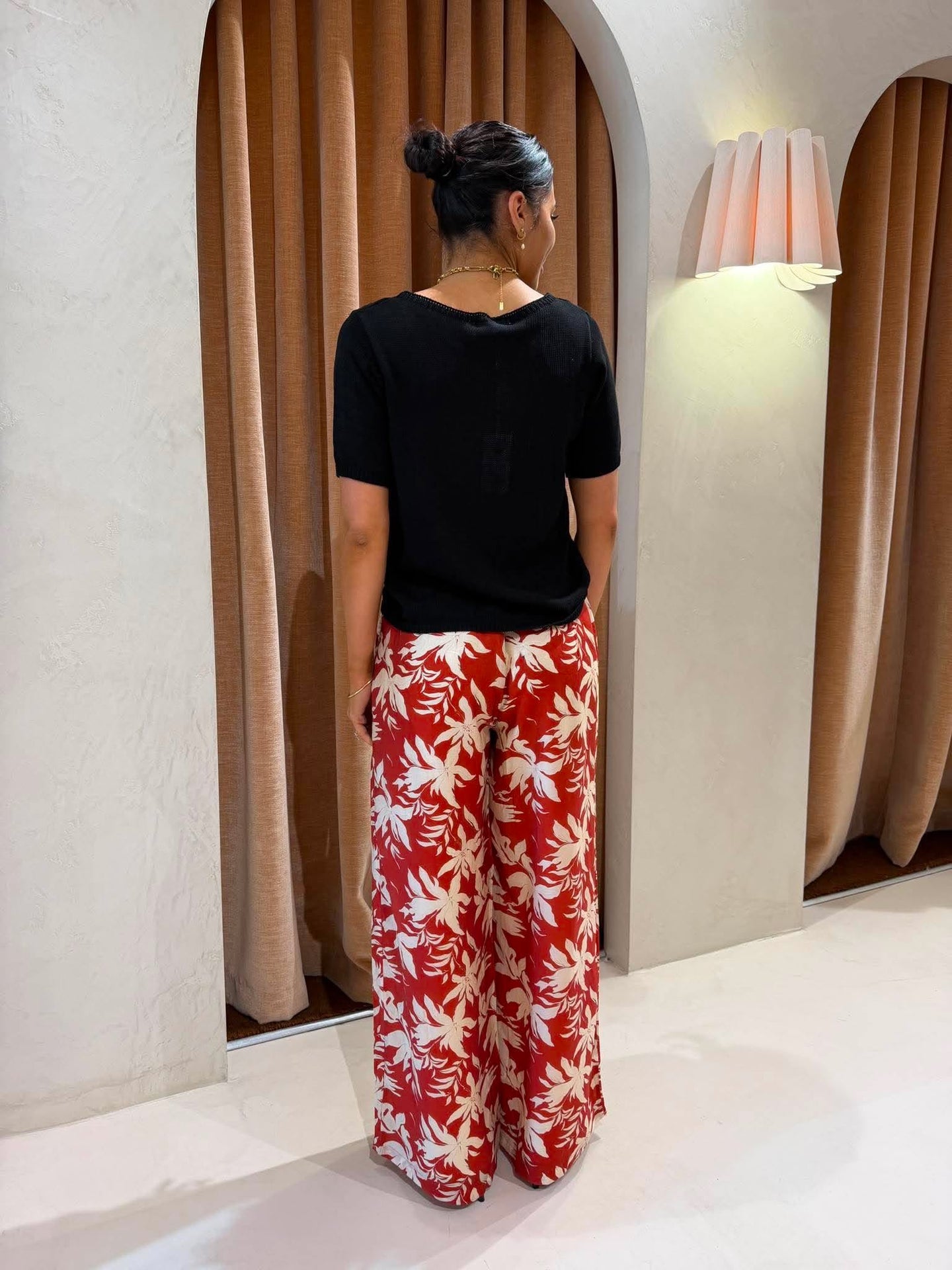 GLIDER PANT- ISLAND FLORAL